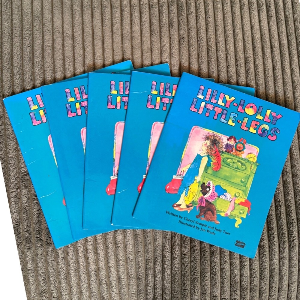 Lot of 5 Lilly Lolly Little Legs Set Rigby Literacy 2000 Reading 1st Grade H